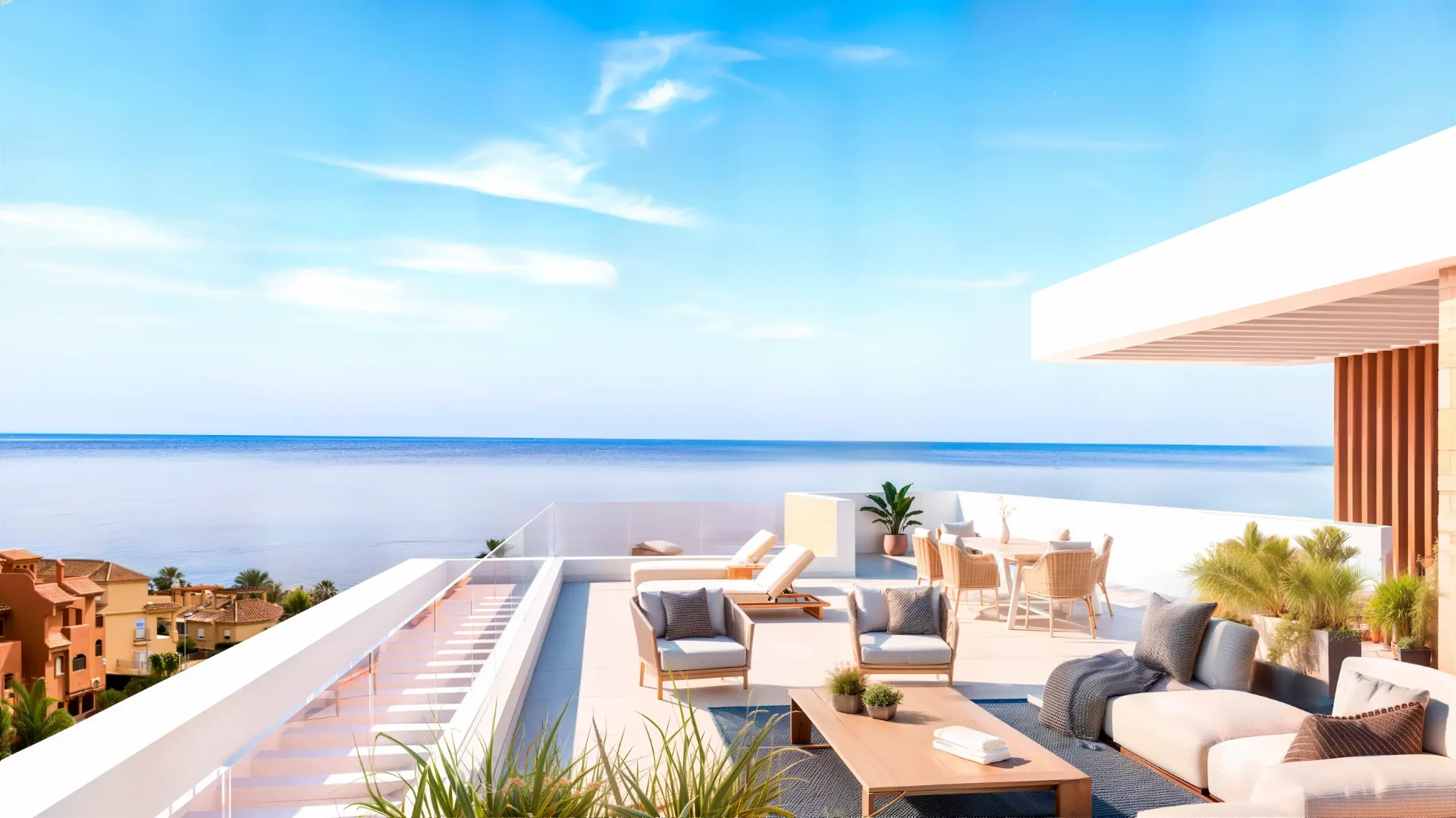 New-Build Sea-View Apartments — Estepona
