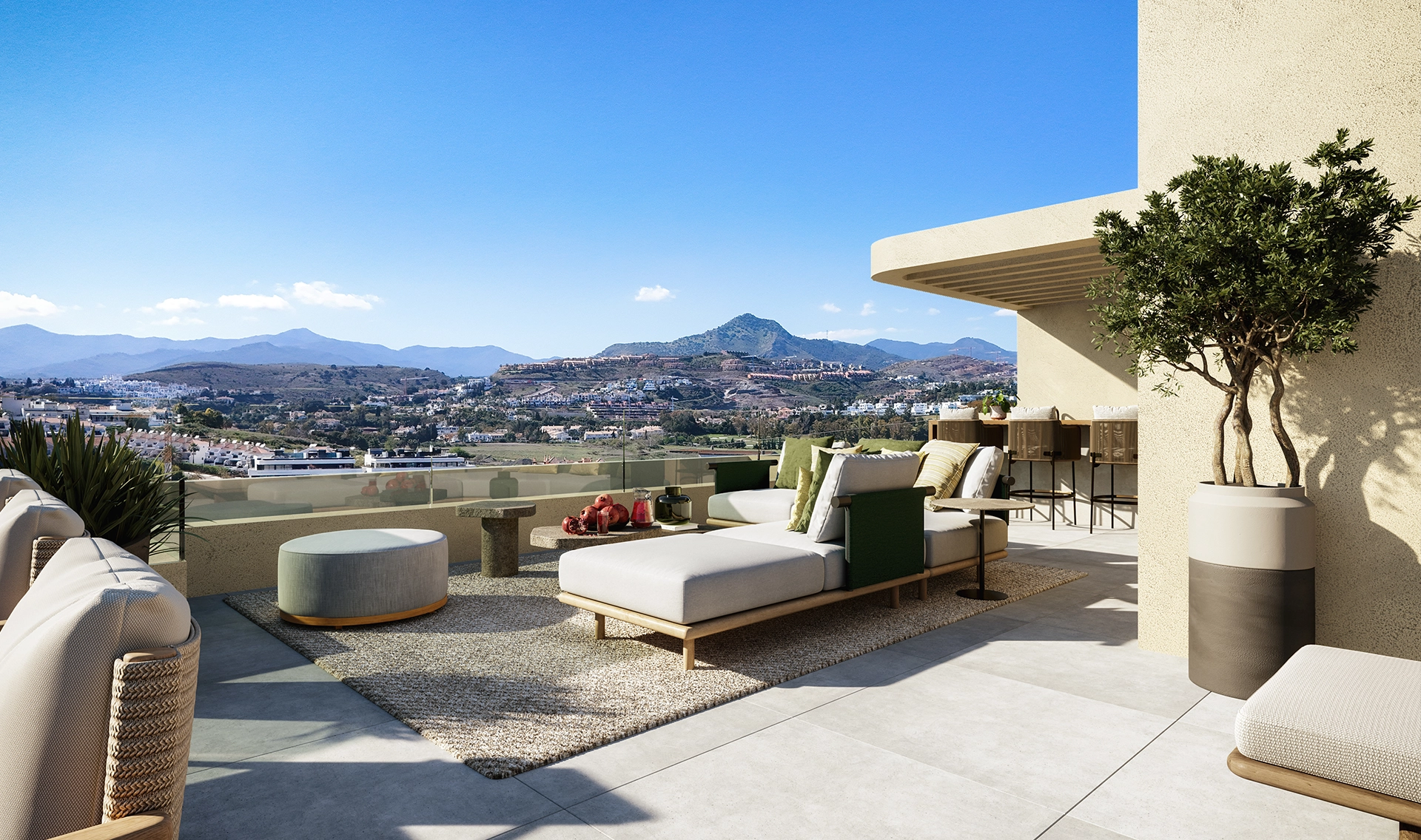 New-Build Apartments — New Golden Mile, Estepona